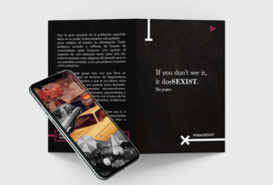 folleto imagen micromachismo